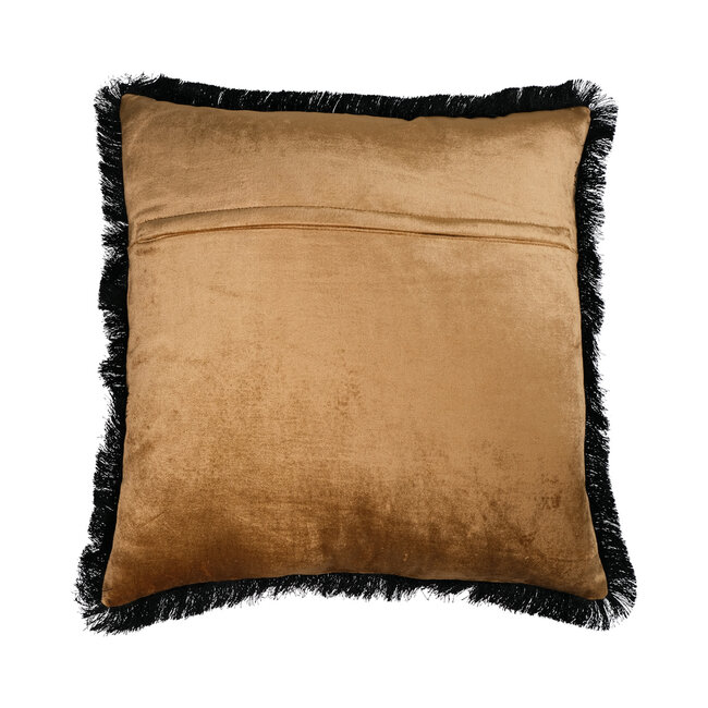 Linen & More Lynn kussen kaneel 45x45cm