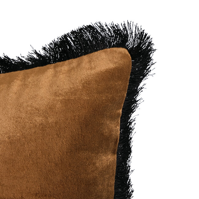 Linen & More Lynn kussen brons 45x45cm