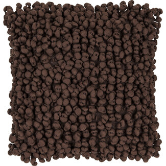 Linen & More Bergen kussen bruin 45x45cm