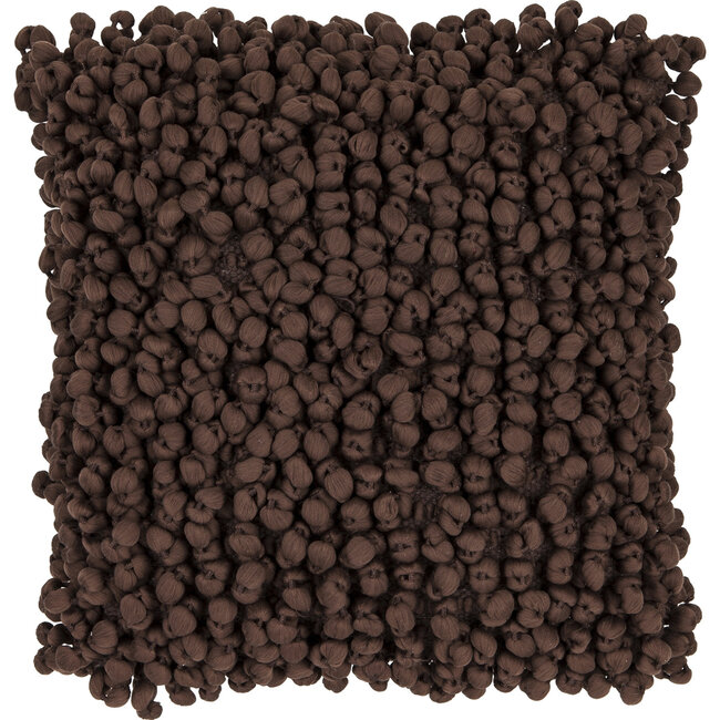 Linen & More Bergen kussen bruin 45x45cm