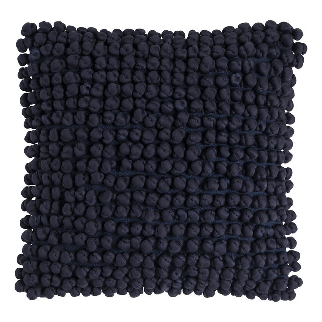 Linen & More Bergen kussen blauw 45x45cm