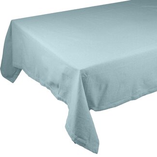 Linen & More Nena Recycled Cotton Tafelkleed Textiel groen 140x250cm