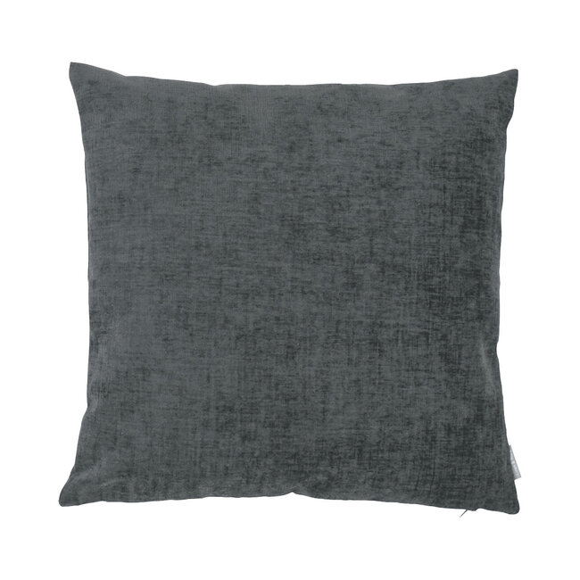 Linen & More Prince Velvet Melee kussen donkergrijs 45x45cm