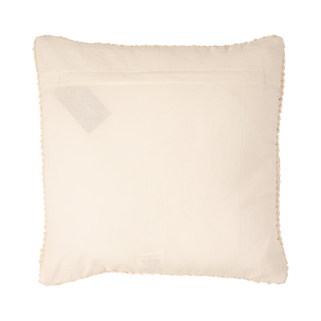 Linen & More Hayley kussen beige 45x45cm