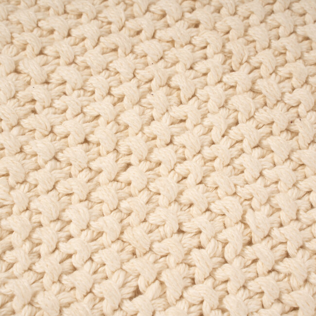 Linen & More Hayley kussen beige 45x45cm