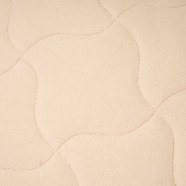 Linen & More Dayna Velvet kussen wit 45x45cm