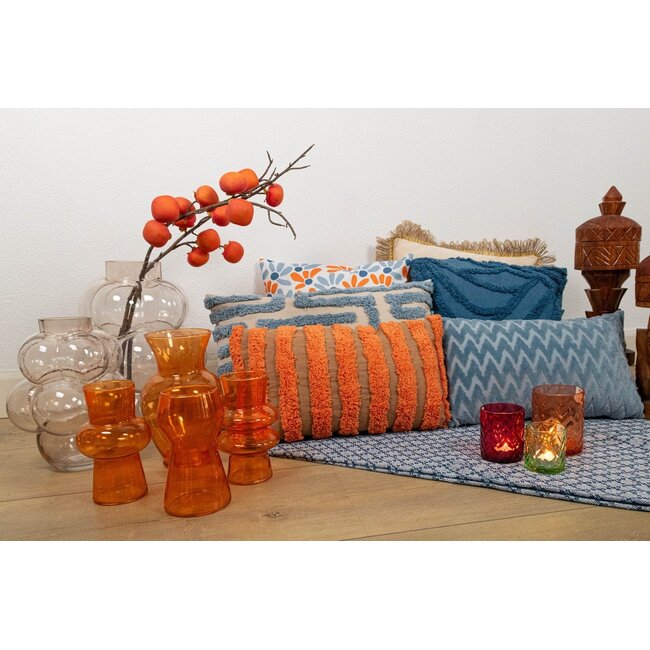 Linen & More Thalia Kussen lichtgroen 30x50cm