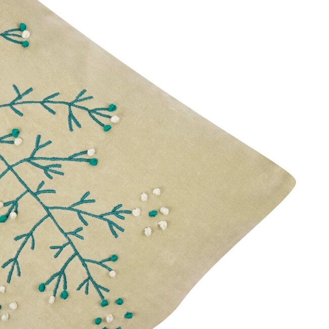 Linen & More Thalia Kussen beige 30x50cm