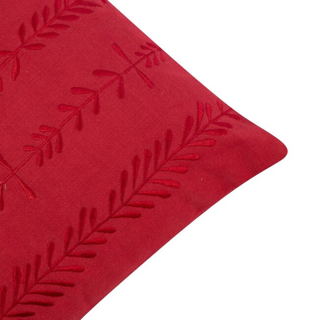 Linen & More Carol Kussen rood 45x45cm