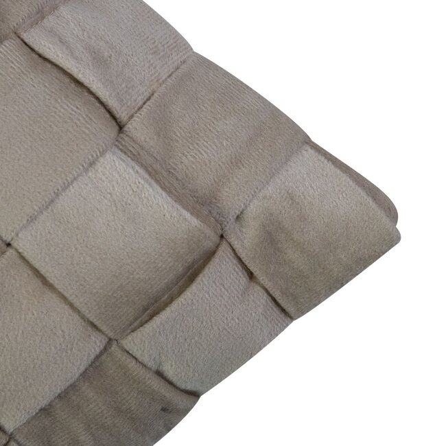 Linen & More Sylva Kussen beige 45x45cm
