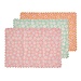 Linen & More Daisy flowers placemat mix colours 35x50 (set of 3)