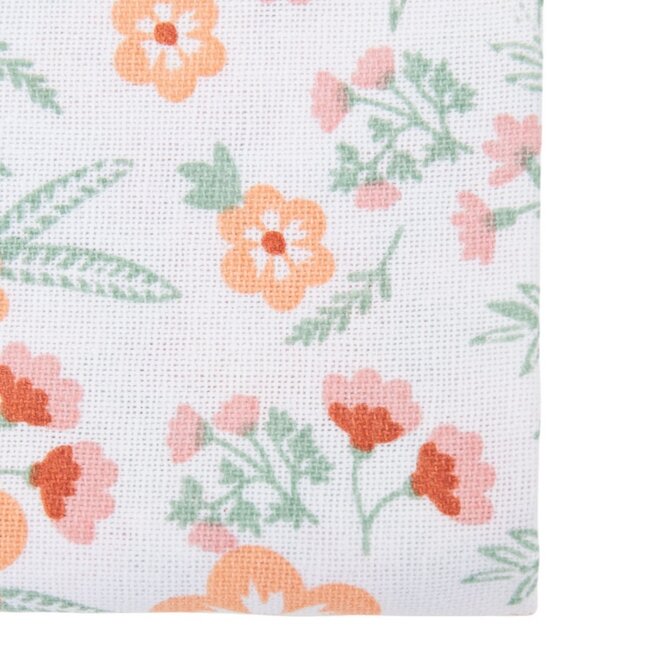 Linen & More Freddie Tafelloper roze 50x140cm