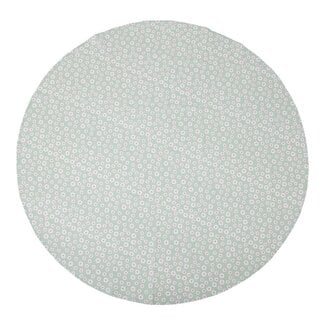 Linen & More Daisy Flowers Tafelkleed Textiel groen rond 160cm