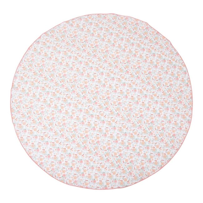 Linen & More Freddie Tafelkleed Textiel roze rond 160cm