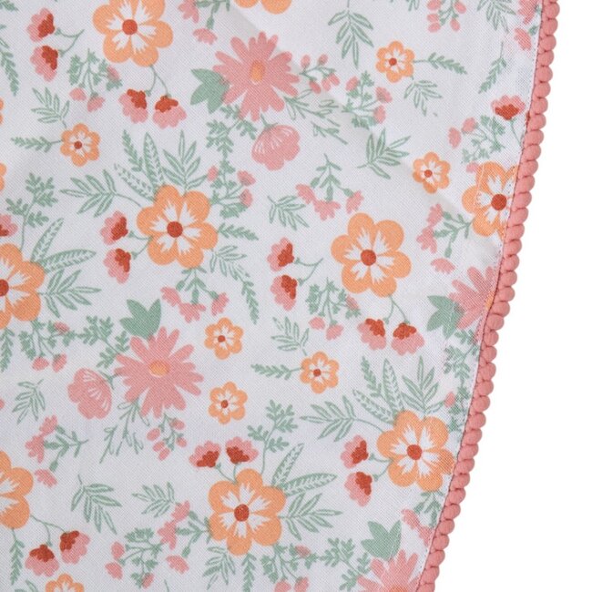 Linen & More Freddie Tafelkleed Textiel roze rond 160cm