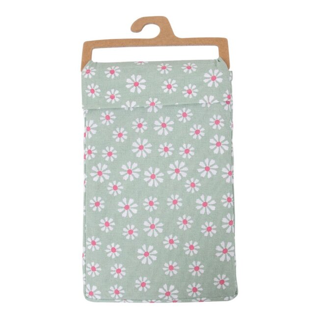 Linen & More Daisy Flowers Tafelkleed Textiel groen 140x250cm
