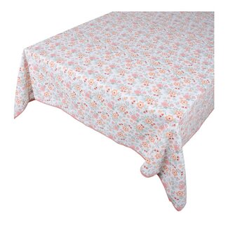 Linen & More Freddie Tafelkleed Textiel roze 140x250cm