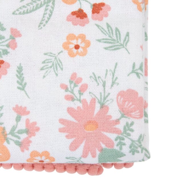 Linen & More Freddie Tafelkleed Textiel roze 140x250cm