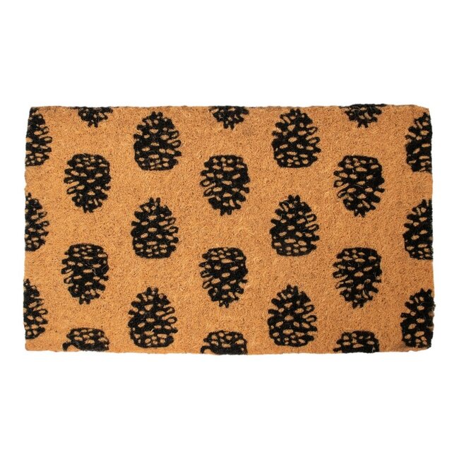 Mars & More Deurmat Kokos handgeweven dennenappels 75cm