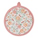 Linen & More Freddie Pannenlap Onderzetter rond roze 20cm