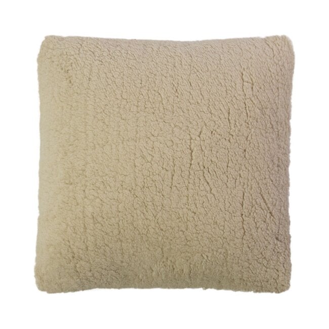 Mars & More Kussen ruit boucle groen 45x45cm