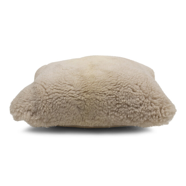 Zacht kussen zeeland schaap creme 40x40cm