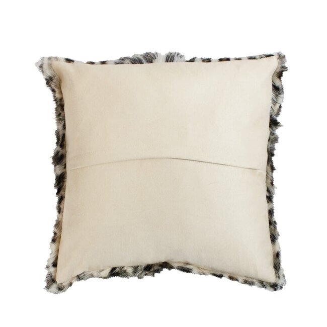 Mars & More kussen geit luipaard bruin 40x40cm