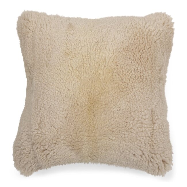 Mars & More sierkussen nieuw zeeland schaap creme 40x40cm