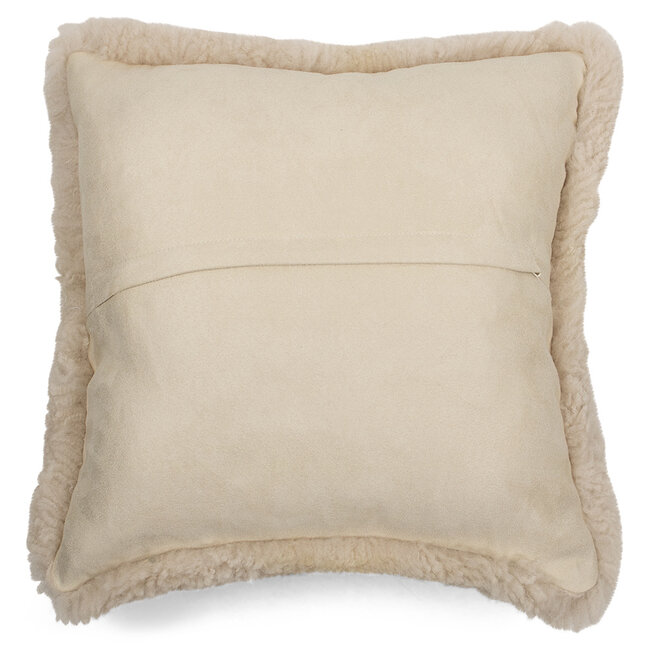 Mars & More sierkussen nieuw zeeland schaap creme 40x40cm