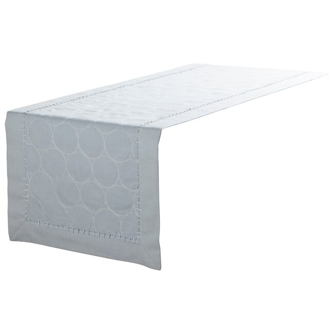 2Lif Liam Tafelloper ice blauw 40x140cm