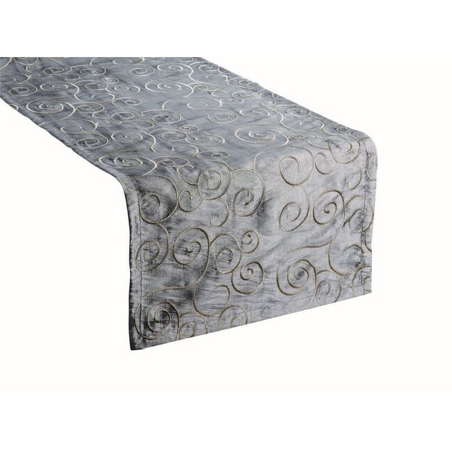 2Lif Florence Tafelloper grijs 43x240cm