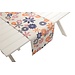 2Lif Capri Outdoor Tafelloper oranje paars 42x145cm