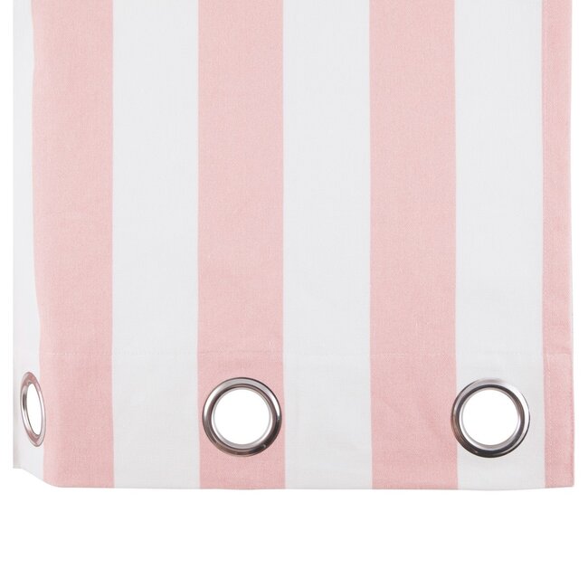 2Lif Mireille curtain pink 140 cm x 260 cm 8 rings