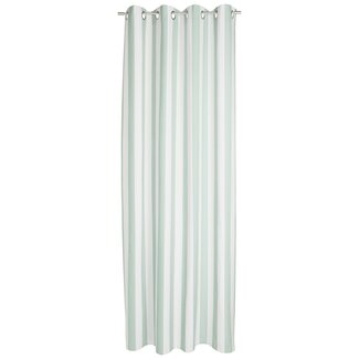 2Lif Mireille curtain mint green 140 cm x 260 cm 8 rings
