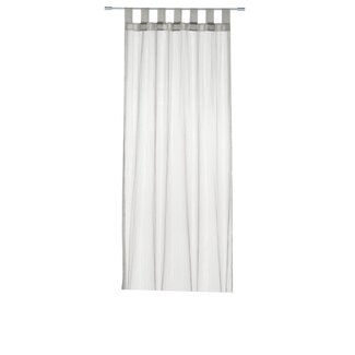 2Lif Delhi Jason gordijn zilver 135x260cm (7loops)