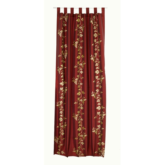 2Lif Murcia gordijn rood goud 140x245cm