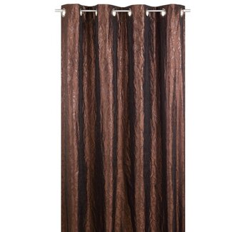 2Lif Palermo gordijn bruin 137x245cm