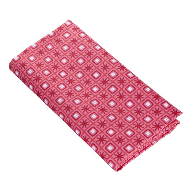 2Lif Luna Outdoor Tafelkleed rood/roze 140x240cm