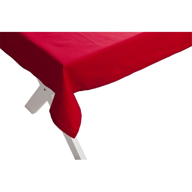 2Lif Sollana Tafelkleed Textiel rood 140x220cm