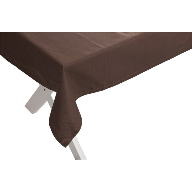 2Lif Sollana Tafelkleed Textiel chocolate 140x220cm