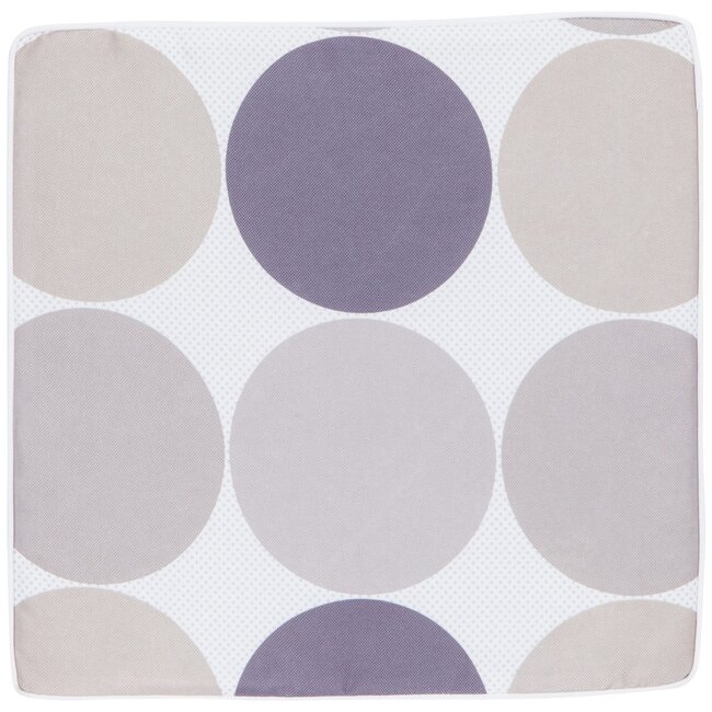 2Lif Nandine Outdoor stoelkussen taupe 40x40cm+4cm