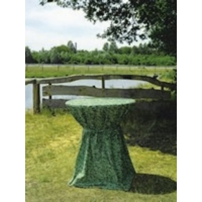 2Lif Bar Tablecover Vlamvertragend groen d90cmxh130cm