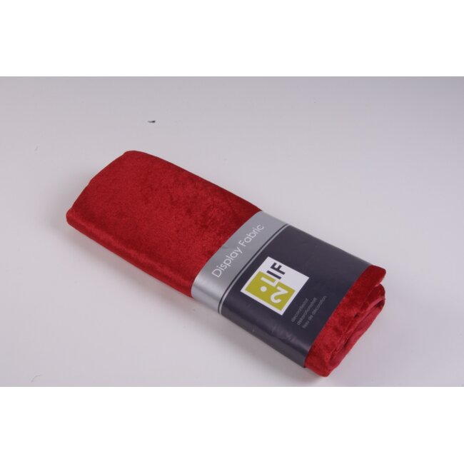 2Lif Deco velvet red 140 cm x ± 3 m