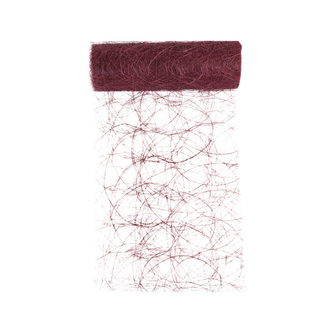 2Lif Decoweb Tafelband bordo 30cmx25mtr