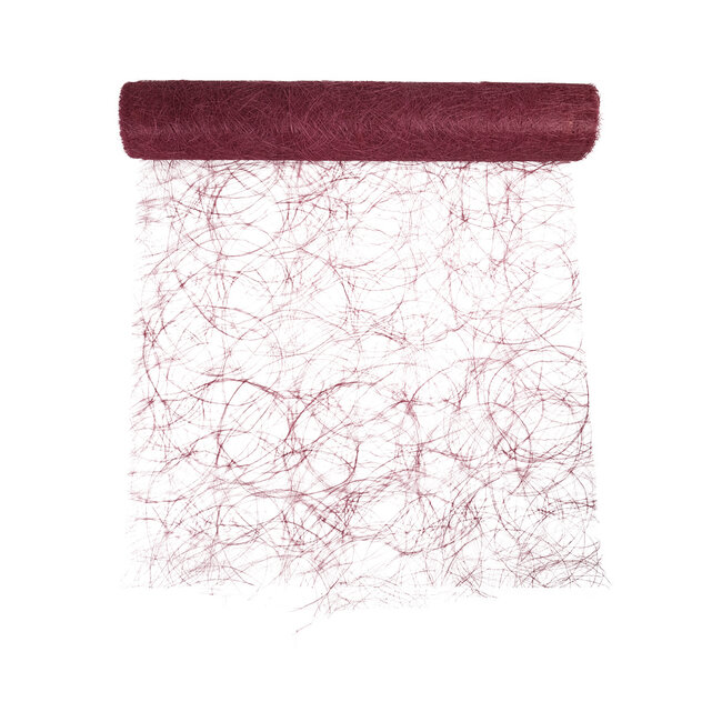 2Lif Decoweb Tafelband bordo 60cmx25mtr