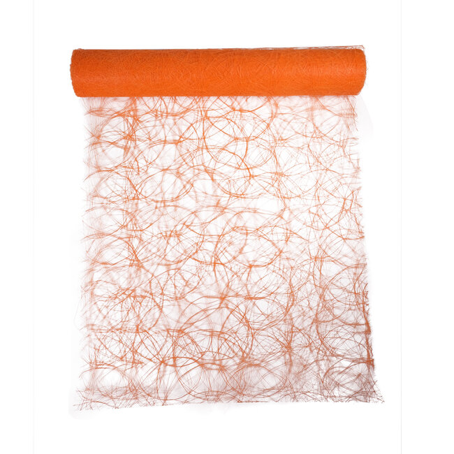 2Lif Decoweb Tafelband oranje 60cmx25mtr