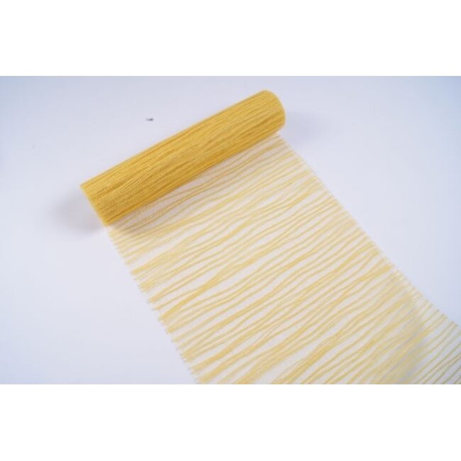 2Lif Wave Tafelband geel 53cmx20mtr (rolled)