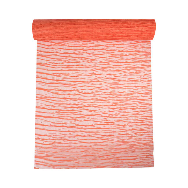 2Lif Wave Tafelband oranje 53cmx9,1mtr (rolled)