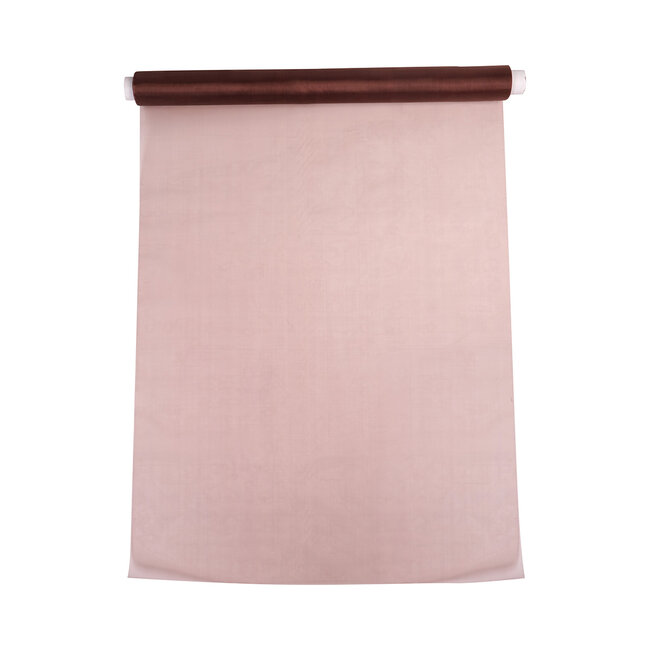 2Lif Napoli Tafelband bruin 70cmx9,1mtr (rolled)