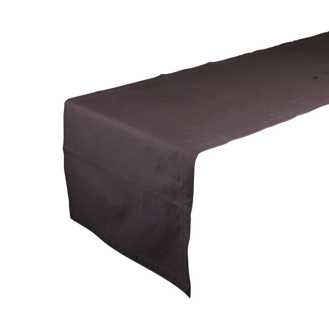 2Lif Sollana Tafelloper donker grijs 40x145cm